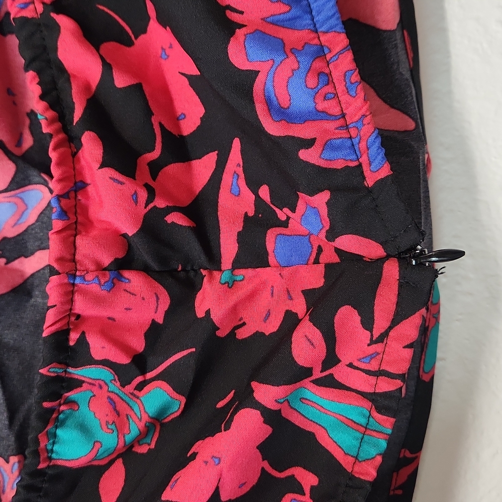 SHEIN SXY Plus Floral Off The Shoulder Top & Split Thigh Skirt Set 1X - Picture 7 of 7